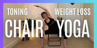 Chair Yoga for Weight Loss & Toning | Seniors & Beginners