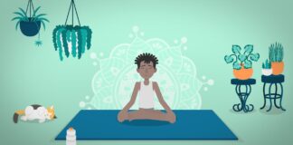 5 Minute Easy and Relaxing Yoga for Anxiety