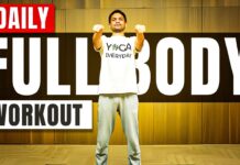 20-Minutes Daily WORKOUT ROUTINE (2)- Exercises, Stretching & Pranayama | Saurabh Bothra Yoga
