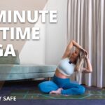 10-minute Bedtime Yoga | Gentle stretch and relaxation (Pregnancy Safe).. Ashley Freeman