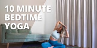 10-minute Bedtime Yoga | Gentle stretch and relaxation (Pregnancy Safe).. Ashley Freeman