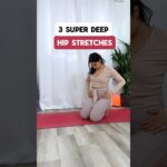 3 DEEP Hip Yoga Poses to release hip tension 😍