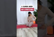 3 DEEP Hip Yoga Poses to release hip tension 😍