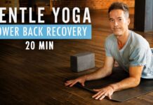 20 Min Gentle Yoga for Lower Back Recovery l Healing Relief
