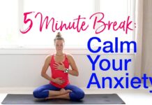 5-Minute Yoga/Meditation: Calm Your Anxiety