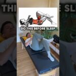 Do this before you sleep. It relieves low back pain! 🤩🤩🤩#lowbackpain #backpain