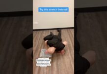 Low back pain? Try this stretch and share! #lowbackpain #crack #trending