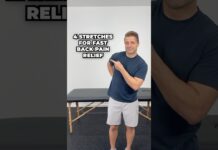 4 Great Stretches For FAST Back Pain Relief!