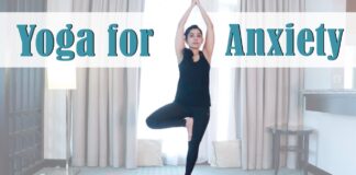 Yoga for Anxiety | 20 Mins Asana + Pranayama Practice for Anxiety & Stress Relief | Bharti Yoga