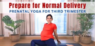 Pregnancy Exercises for Normal Delivery | 20mins Hip Opening Prenatal Yoga for Third Trimester