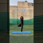 3 standing yoga poses for ultimate beginners #yoga #fitness