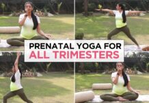 Prenatal Yoga for all Trimesters | Yoga for Pregnant Women | Fit Tak