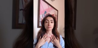 #necklines exercises you always wanted! Try now! #faceyogabyvibhutiarora #NeckAgeing #FaceYoga #lift