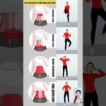 4 Easy Exercises to Burn Belly Fat Fast! 🔥 #WeightLoss #Fitness