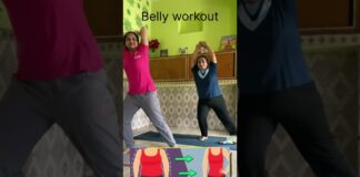 🔥 Quick Belly Fat Workout | Lose Stomach Fat Fast | Home Exercise # yoga for wellness