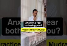 Stop Anxiety and fear today! Do this! #yoga #mudra #prana #meditation #ancient #health #emotional