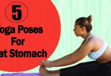 5 Simple Yoga Poses For A Flat Stomach – Yoga Exercises to Reduce Belly Fat Quickly & Easily