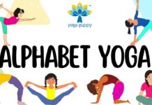 Easy Yoga Poses for Strength & Flexibility | Yoga with Animals & Alphabets | Yoga Guppy