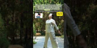 One exercise to help you lose weight and look younger.✨💃🕺#tcm #taichi #meridian #ancientwisdom