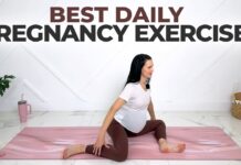 Best Exercises & Stretches For Pregnant Women! (For a Healthy Pregnancy & Easy Delivery)