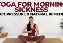First Trimester Prenatal Yoga To Relieve Nausea & Morning Sickness