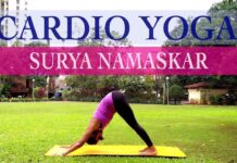 Cardio Yoga Workout | 12 Rounds of Sun Salutations | Surya Namaskar | Yogalates with Rashmi