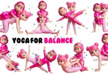 Basic Partner Yoga Poses for Kids to Improve Flexibility ✨ | Improve Flexibility Together