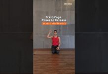 Yin Yoga Poses for Stress and Anxiety #stressrelief #anxietyrelief #yogaforstress