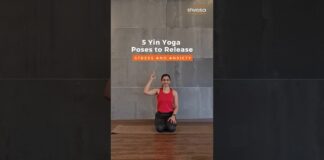 Yin Yoga Poses for Stress and Anxiety #stressrelief #anxietyrelief #yogaforstress