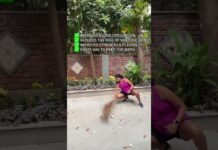 Duck walks are great during the third trimester of pregnancy! It preps your body for birth! #yoga