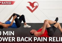 10 Min Lower Back Pain Relief Exercises & Stretches – Stretching for Low Back Pain