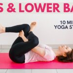 10 min Yoga Stretch For HIPS & LOWER BACK | Release tension and tightness | Yoga without mat