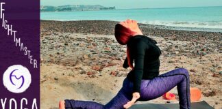 20 Minute Full Body Yoga Stretch for Flexibility (no more low back pain!) | Fightmaster Yoga Videos