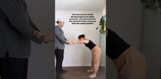 Prenatal Yoga For Couples || Birth Prep #pregnancyyoga #pregnancy #prenatalyoga