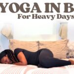 10 Min Gentle Bed Yoga for Depression & Anxiety | R&B Music + Black Yoga Instructor