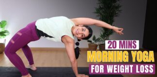 20 Min Morning Yoga for Weight Loss | Fat-Burning Yoga Flow at Home