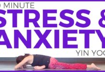 30 minute Yin Yoga for Stress & Anxiety | Sarah Beth Yoga