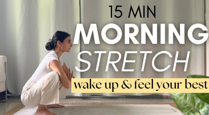 15 MIN MORNING STRETCH YOGA || Wake Up & Feel Amazing For Your Day (Yoga With Nancy)