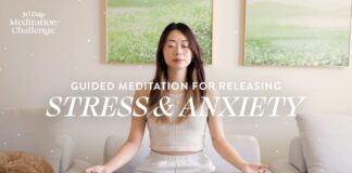 10 Minute Meditation to Release Stress & Anxiety | Total Body Relaxation