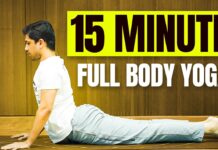 Full Body Yoga in 15 Minutes for Busy Mornings | Saurabh Bothra Yoga