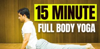Full Body Yoga in 15 Minutes for Busy Mornings | Saurabh Bothra Yoga