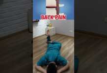 BACK PAIN RELIEF EXERCISE #physiotherapist #chiropractic #shorts #short