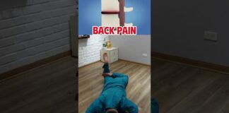 BACK PAIN RELIEF EXERCISE #physiotherapist #chiropractic #shorts #short