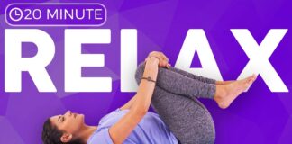20 minute Yoga for Relaxation 💙 Release Stress & Relax All Levels