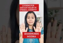 Instant relief in stress & Anxiety in just 2 minutes | Shanmukhi mudra #mudratherapy