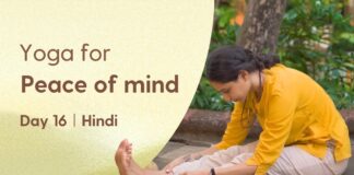 Yoga flow to Calm Your Mind | 25 mins | Day 16 of Beginner Camp