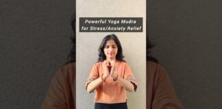 Powerful Yoga Mudra for Anxiety and Stress Relief #stressrelieftips#yogamudras#anxietyrelief