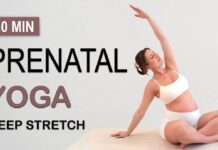 30 Min PREGNANCY YOGA | All Trimesters + Levels | Deep Full Body Stretch | Meditation Vibes