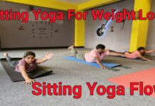 Sitting Yoga For Weight Loss | Sitting Yoga Asana | Yoga With Gaurav Saini