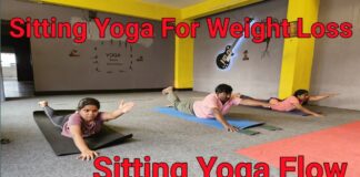 Sitting Yoga For Weight Loss | Sitting Yoga Asana | Yoga With Gaurav Saini